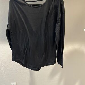 Black, long sleeve shirt